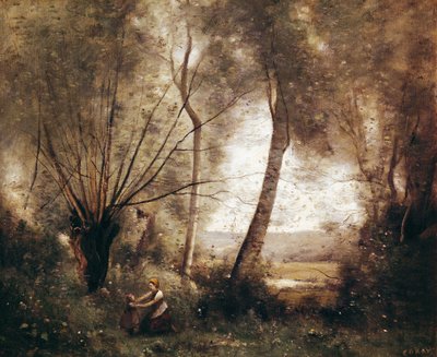 Landskap av Jean-Baptiste-Camille Corot